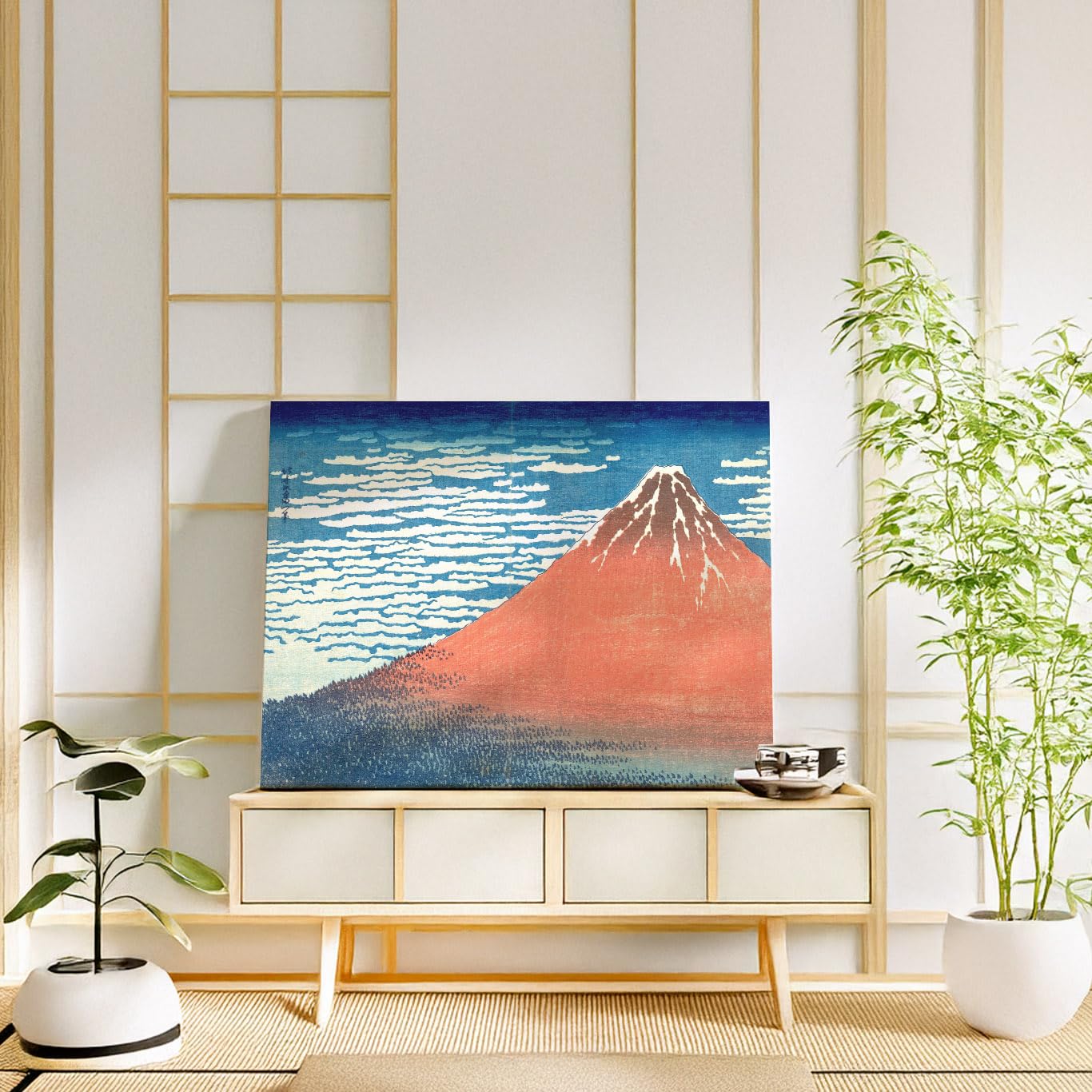 Amazon.co.jp: キャンバス画 【世界の名画】 歌川国芳 複製画 アート